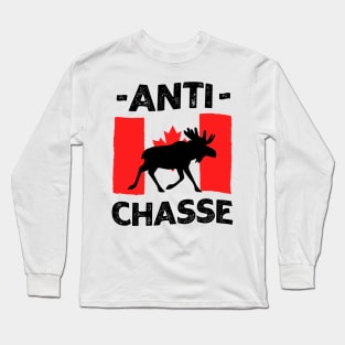 No Hunting Canada Long Sleeve T-Shirt